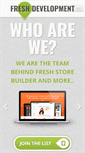 Mobile Screenshot of freshdevelopment.org